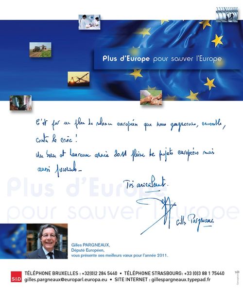 Carte de voeux 2011